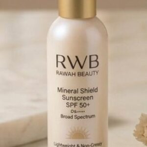 rawah beauty mineral shield sunscreen spf 50+
